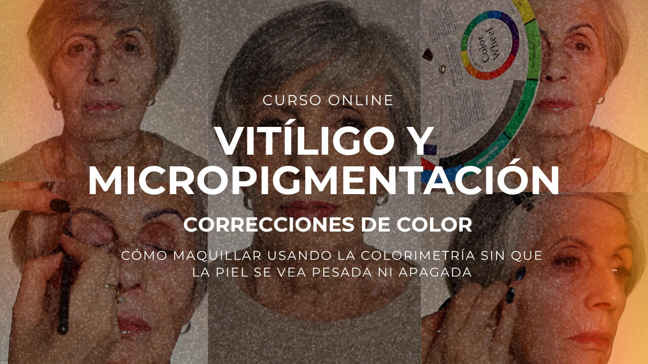 Cómo maquillar vitíligo y micropigmentación antigua