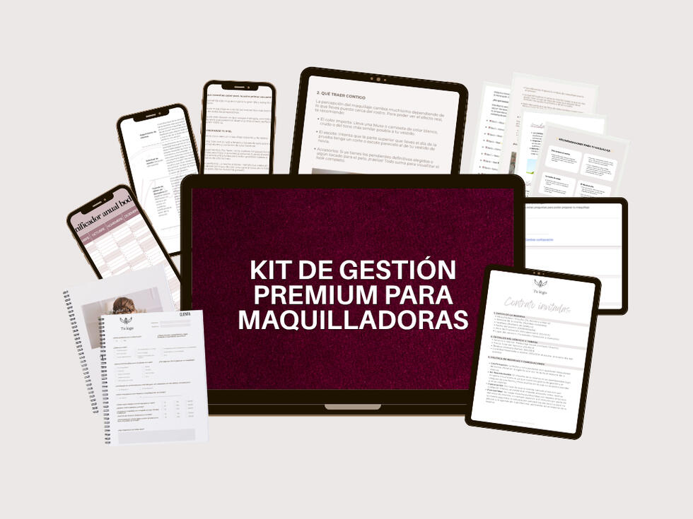 Pack plantillas premium para maquilladores
